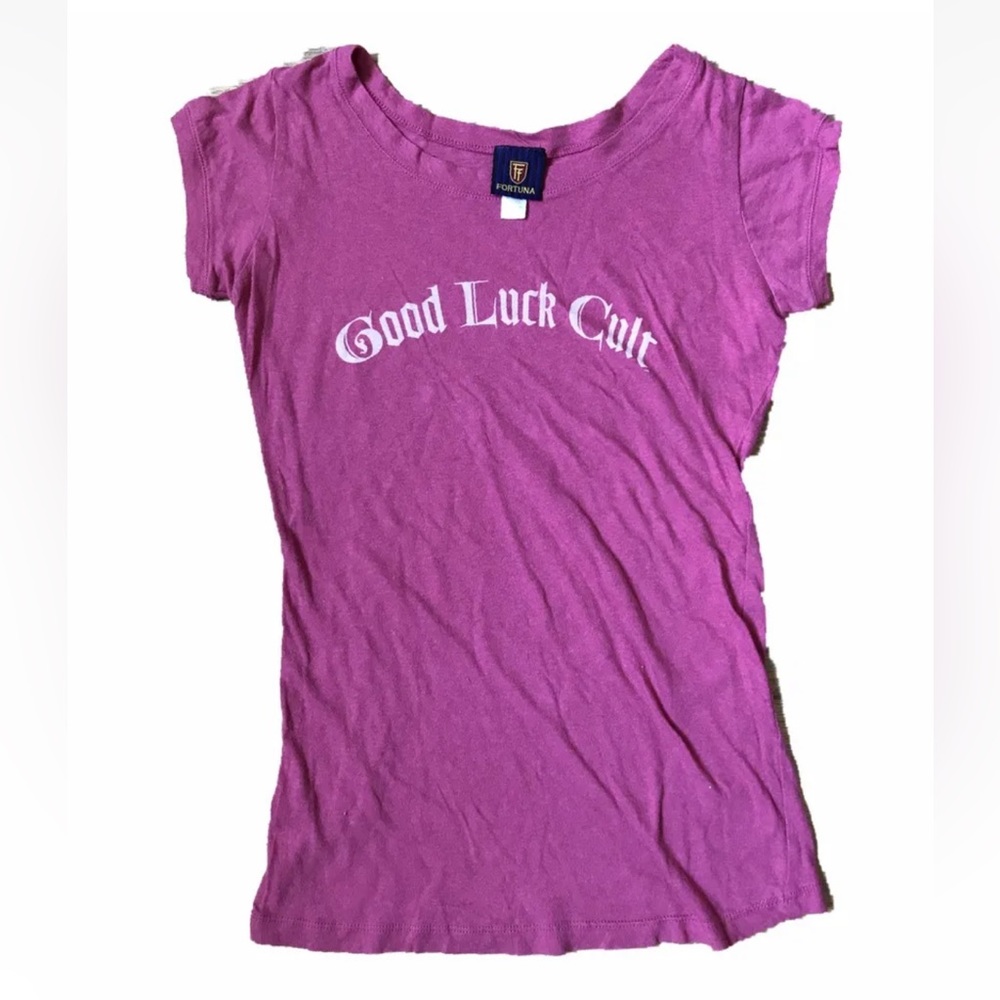 ** New **  FORTUNA  T-SHIRT WOMEN'S - Pink -  Size MEDIUM